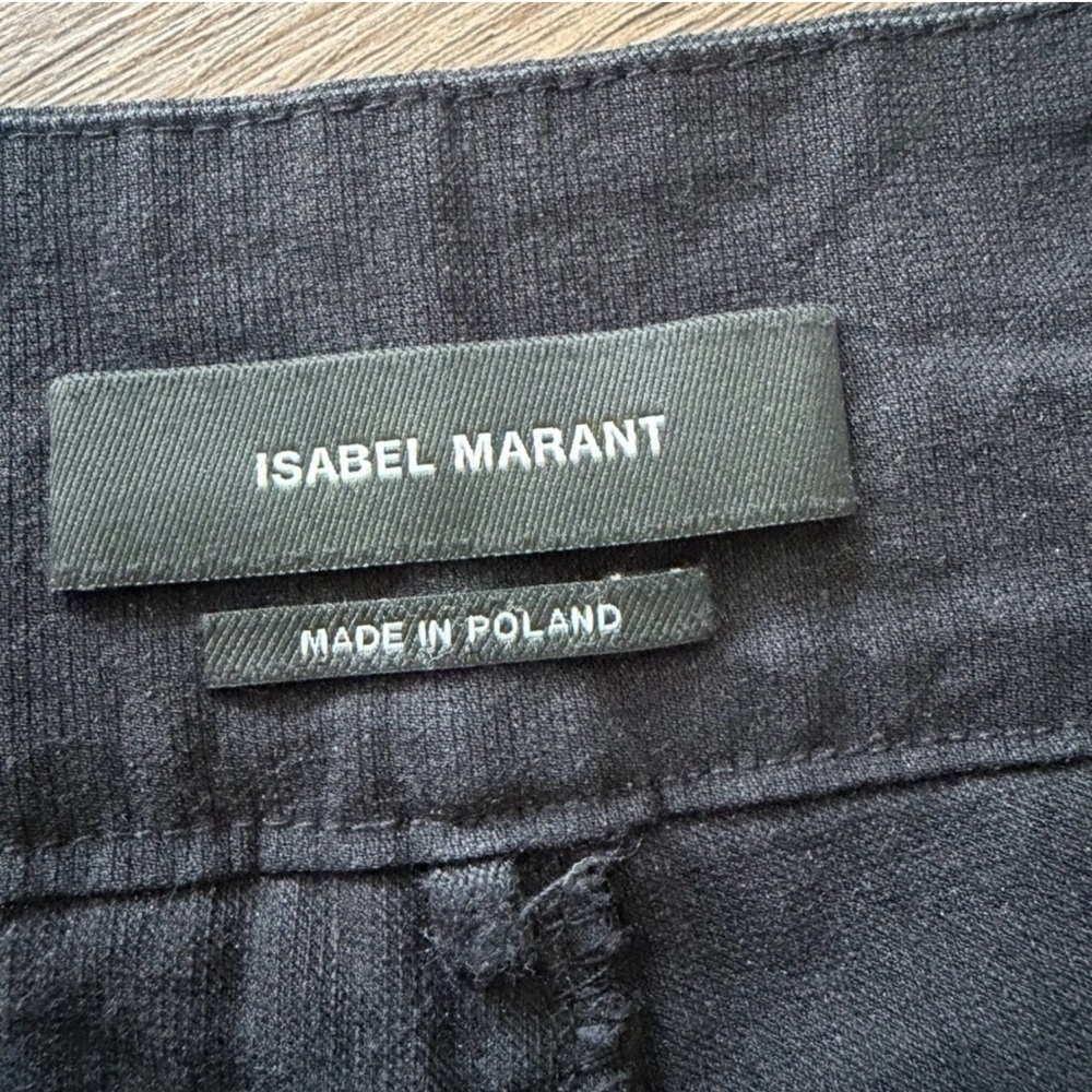 Isabel Marant Black Flare Pants size 42F - Picture 4 of 4